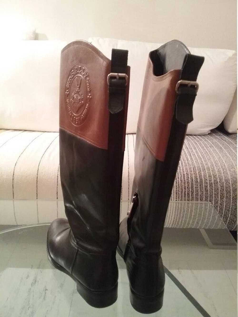 Bally Boots - Bally two-tone riding boots, made i… - image 4