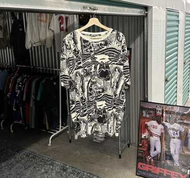 Custom × Streetwear × Vintage Mark of the Beast T… - image 1