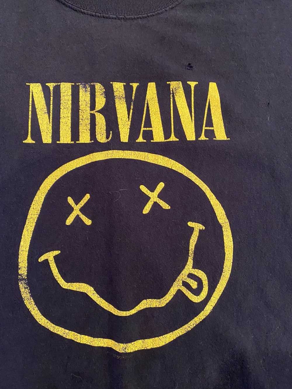 Nirvana × Vintage Vintage Nirvana T - image 2