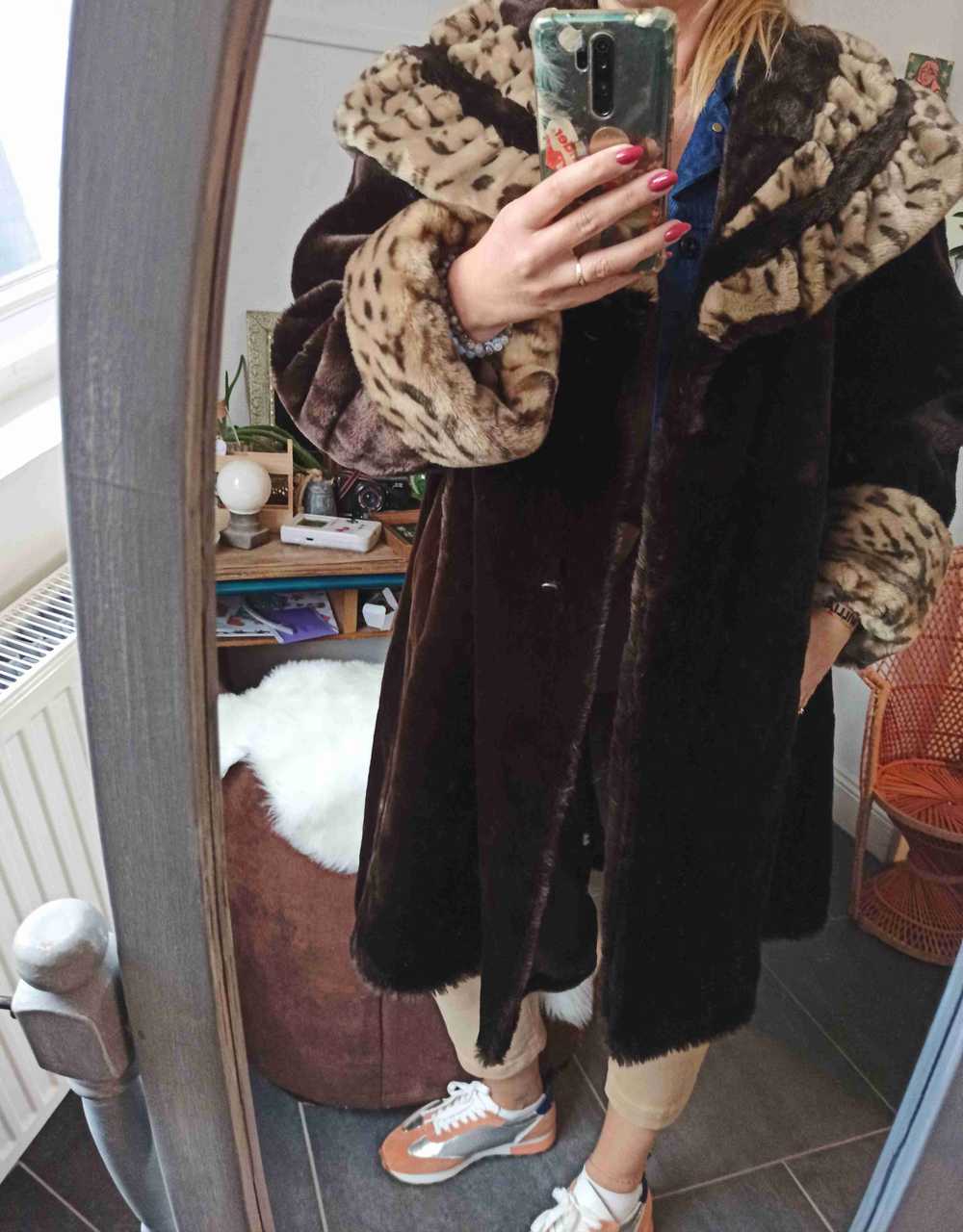 Faux fur coat - Oversized fur made in France - image 2