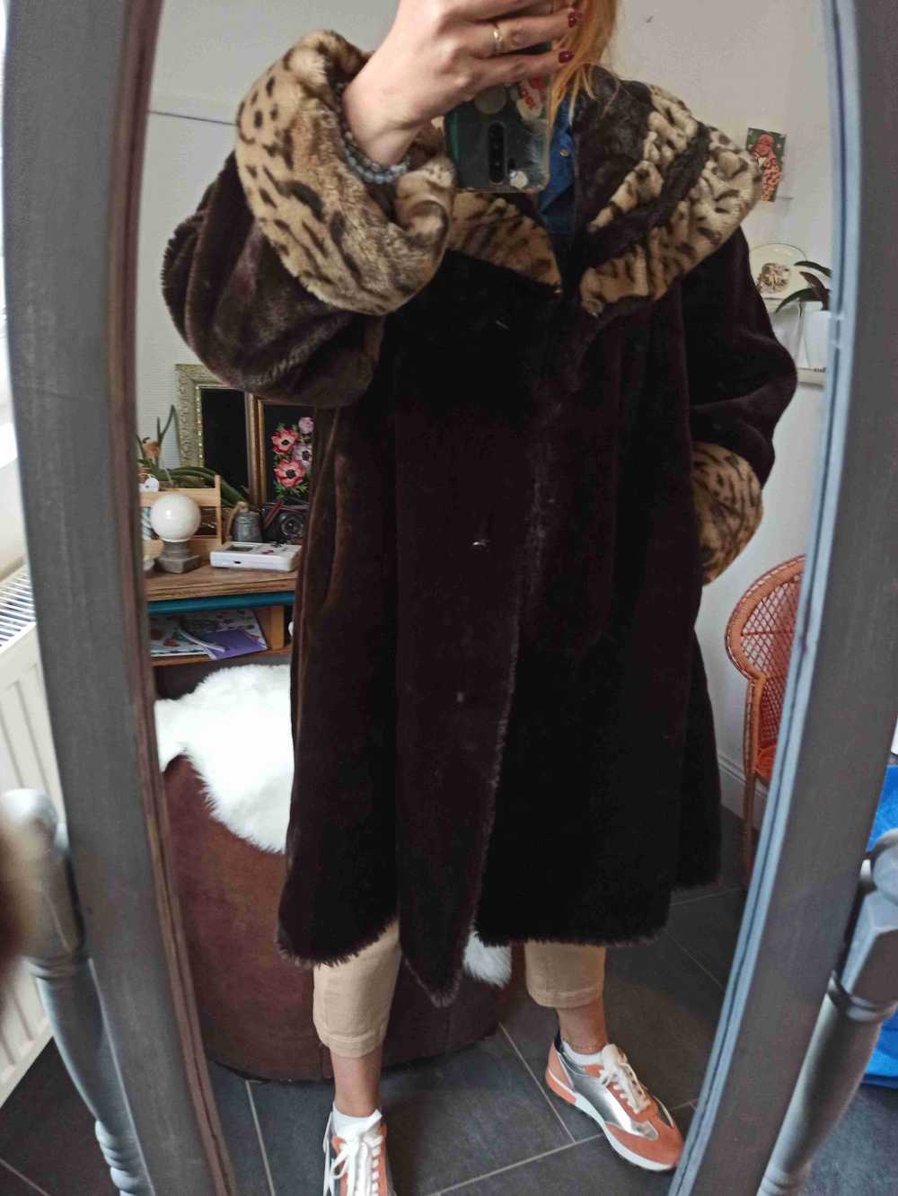 Faux fur coat - Oversized fur made in France - image 4