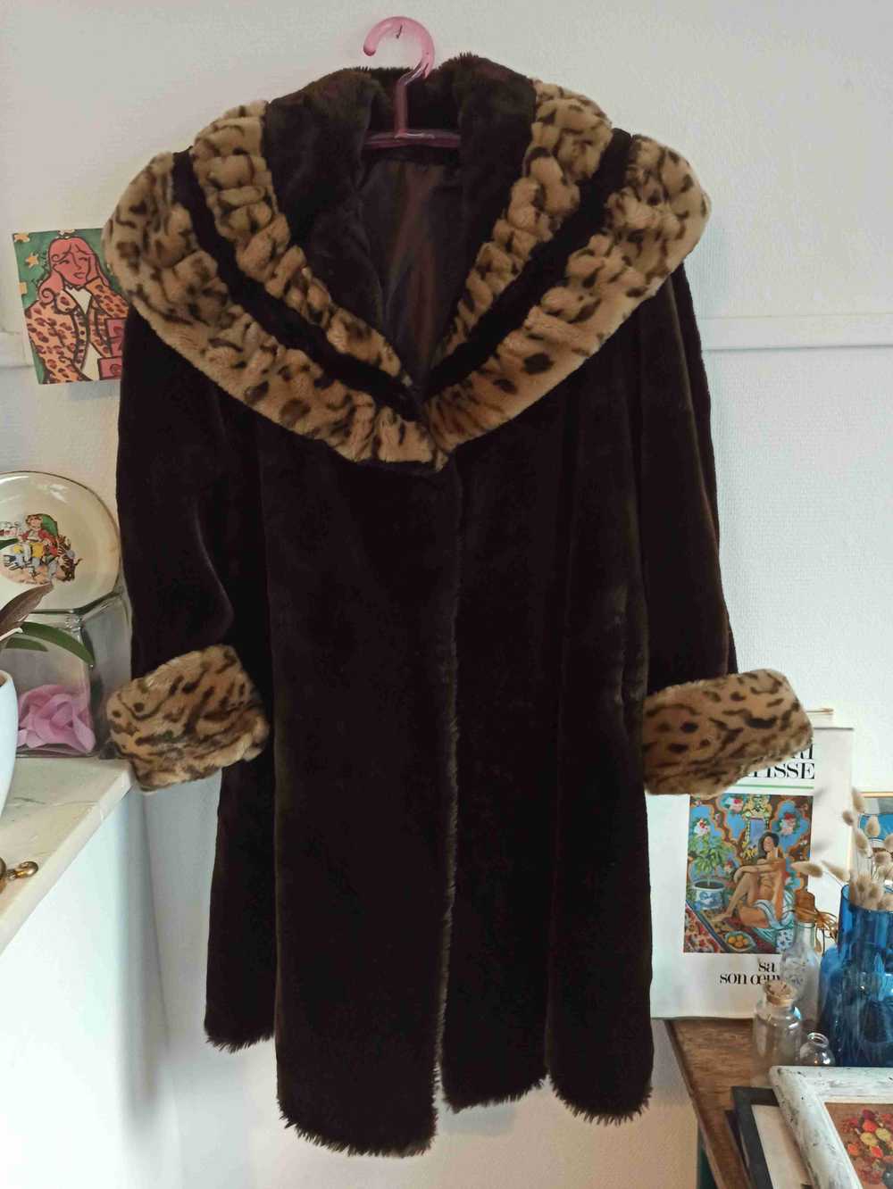 Faux fur coat - Oversized fur made in France - image 6