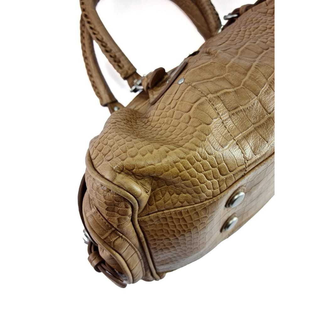silvio tossi Leather handbag - image 9