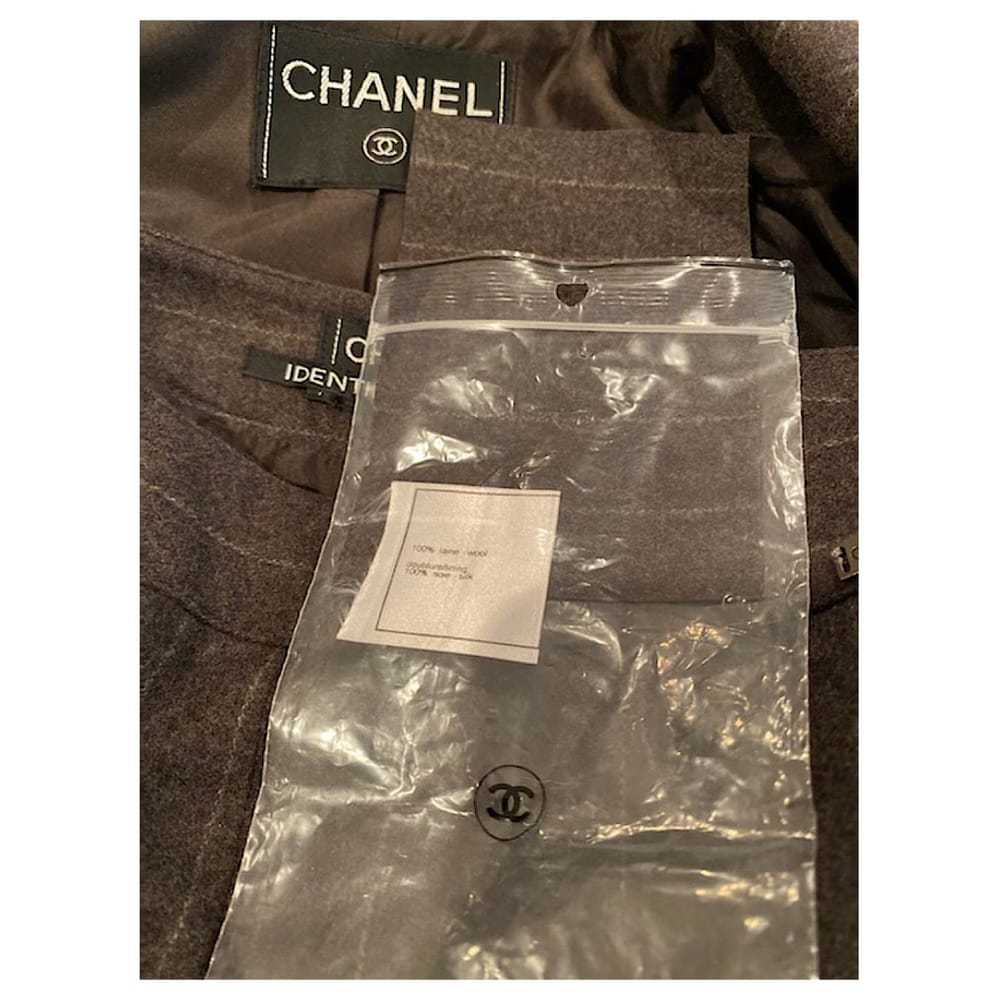Chanel Wool suit jacket - image 8