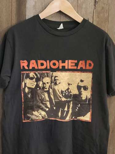 90’s Radiohead TシャツサイズＬアイルランド製　ビンテージUSED □ RADIOHEAD / USED T-SHIRT M/GRY/THE BENDS/TAG:FIREFOX
