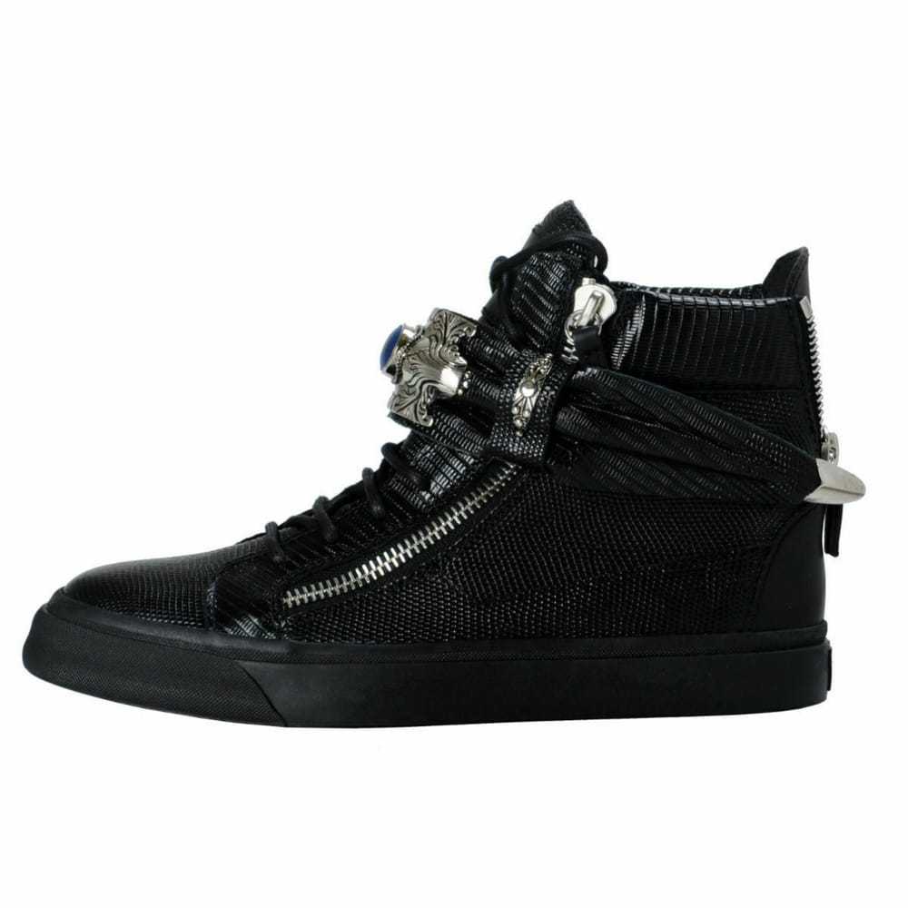 Giuseppe Zanotti Coby leather trainers - image 2