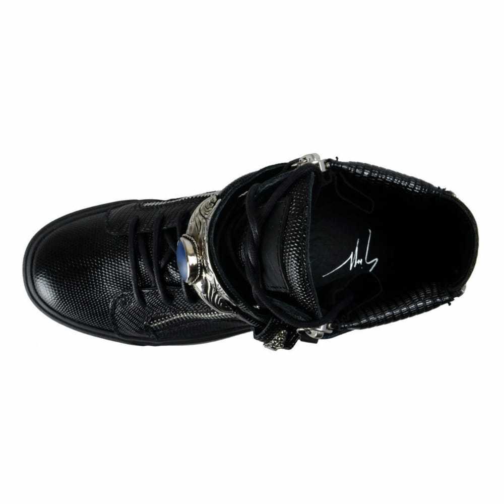 Giuseppe Zanotti Coby leather trainers - image 8