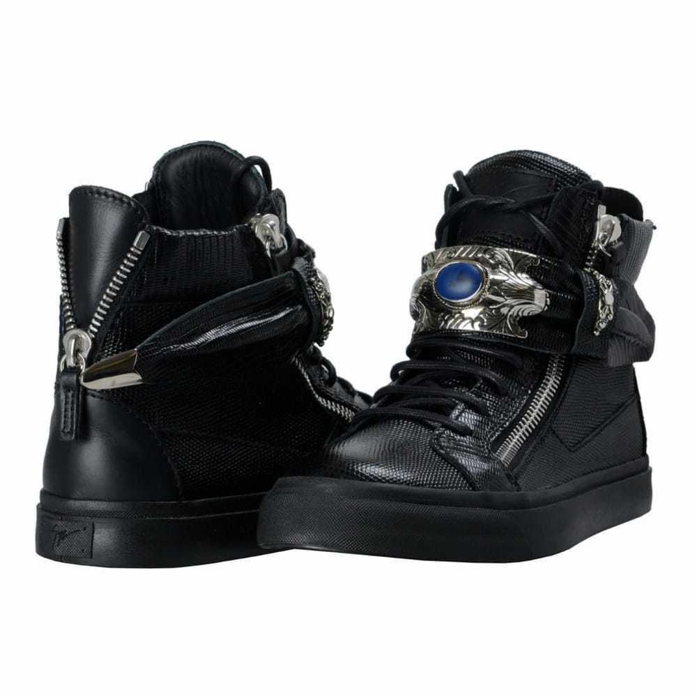 Giuseppe Zanotti Coby leather trainers - image 9