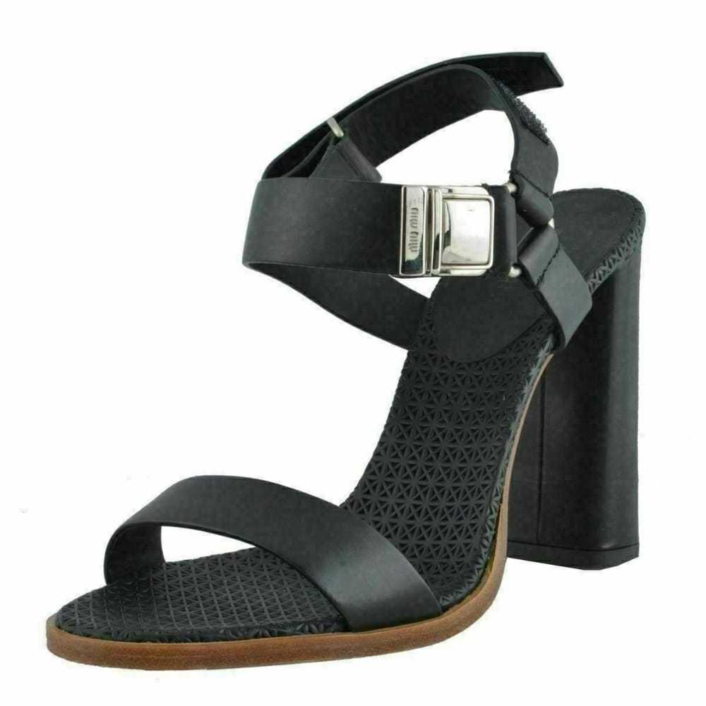 Miu Miu Leather sandal - image 7