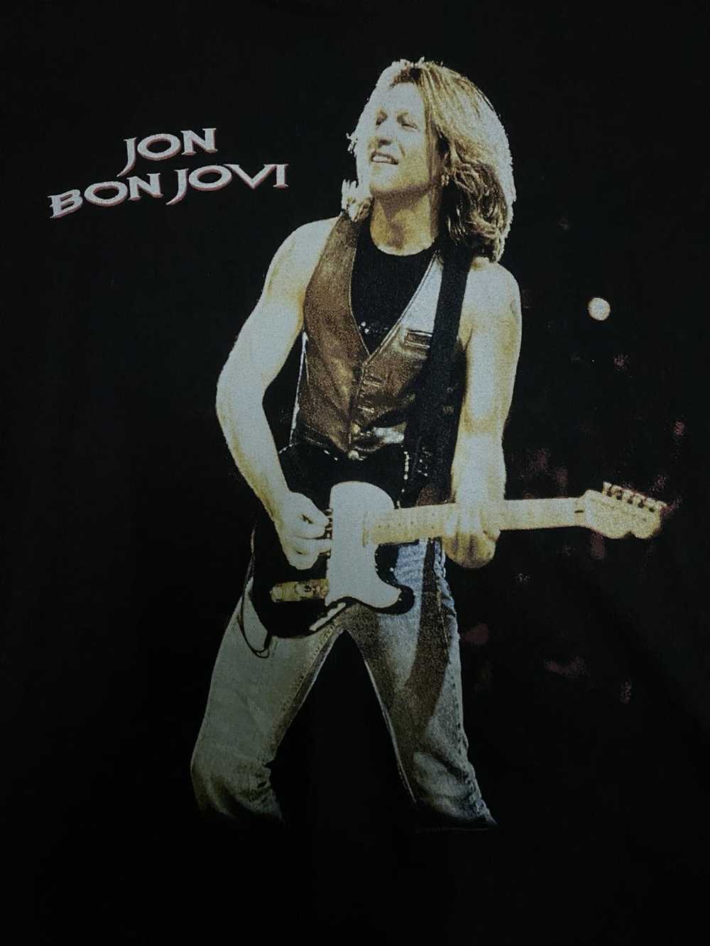 Band Tees × Bon Jovi × Vintage Bon Jovi Vintage 9… - image 7