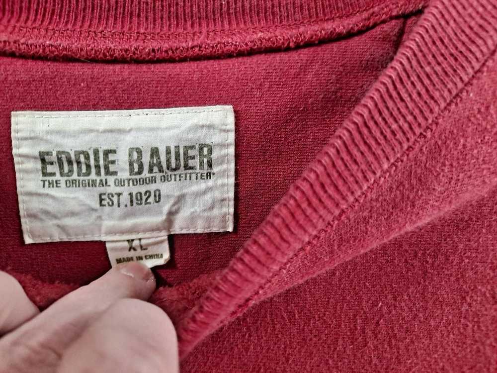 Eddie Bauer Vintage Red Eddie Bauer Sweatshirt XL - image 2