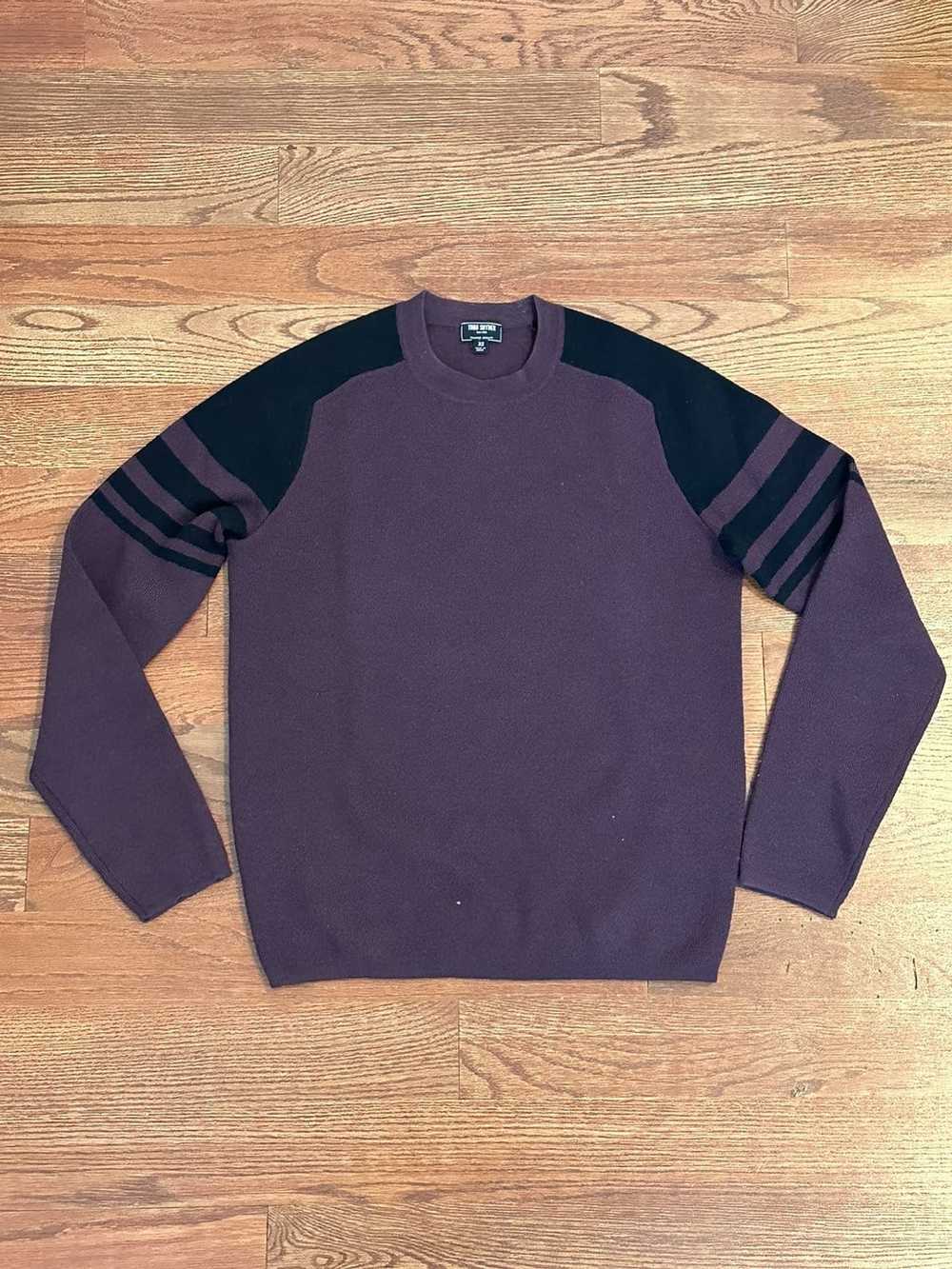 Todd Snyder Merino Ski Sweater in Burgundy - image 1