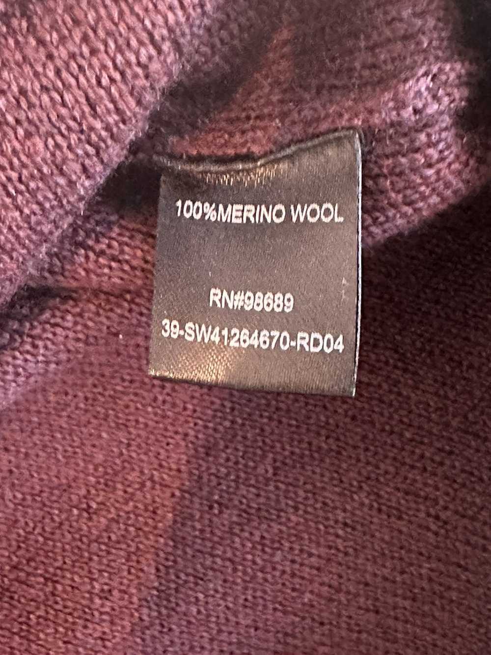 Todd Snyder Merino Ski Sweater in Burgundy - image 4