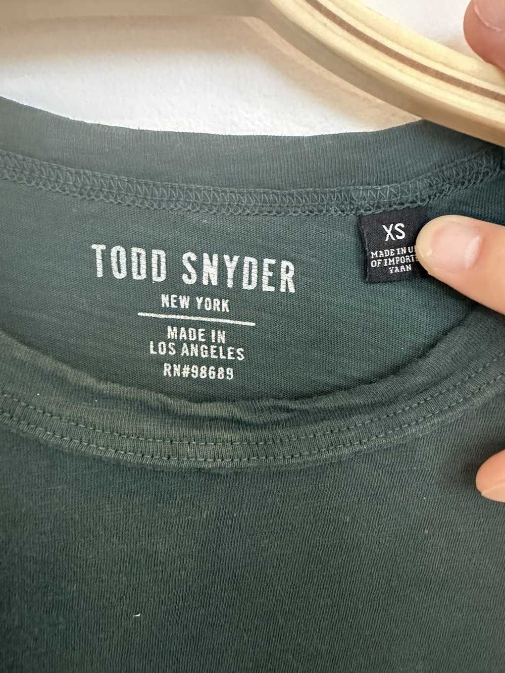Todd Snyder Made In LA Long-Sleeve Tee - image 3