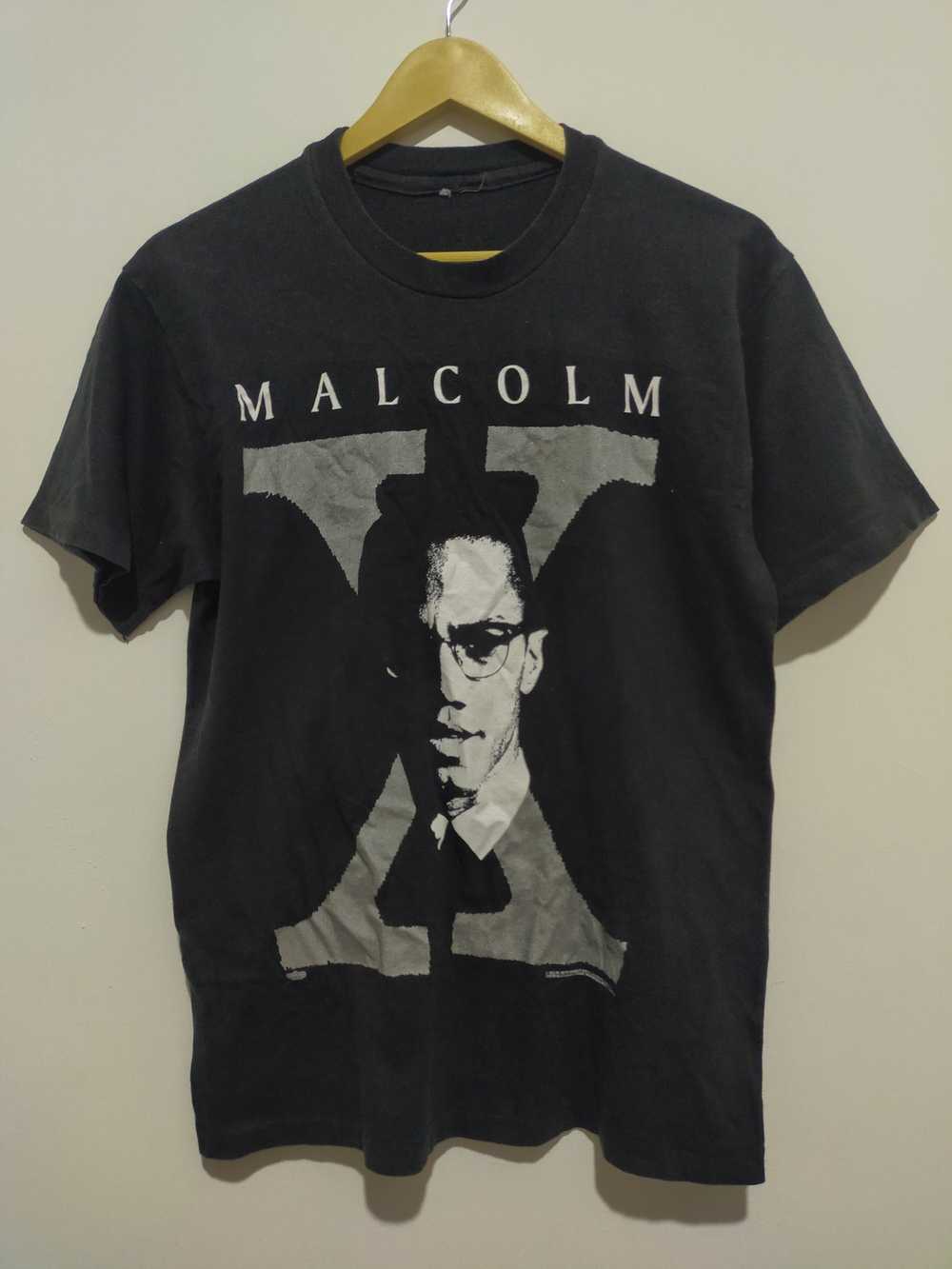 Malcolm X × Vintage VINTAGE 1992 MALCOLM X SINGLE… - image 1