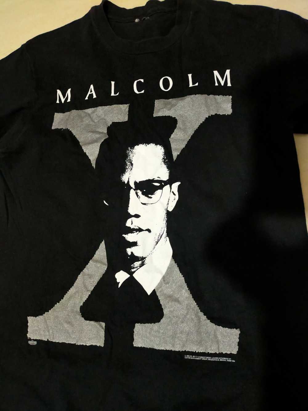 Malcolm X × Vintage VINTAGE 1992 MALCOLM X SINGLE… - image 3