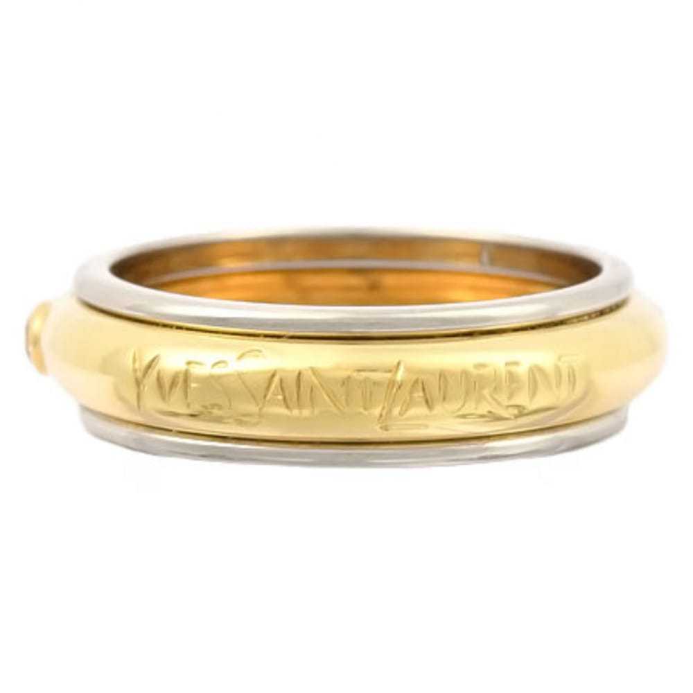 Yves Saint Laurent Yellow gold ring - image 3