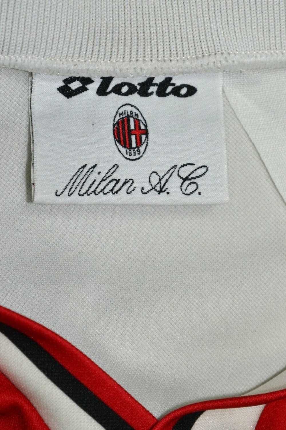 Lotto AC MILAN ITALY 1994/1995 AWAY FOOTBALL LOTT… - image 7