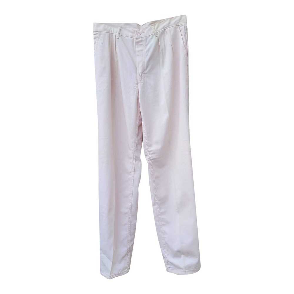 Cotton pants - 80s pleated pants, cotton, closed … - image 1
