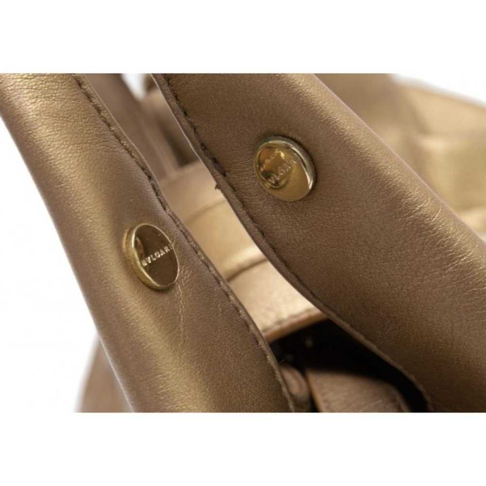Bvlgari Chandra leather handbag - image 7