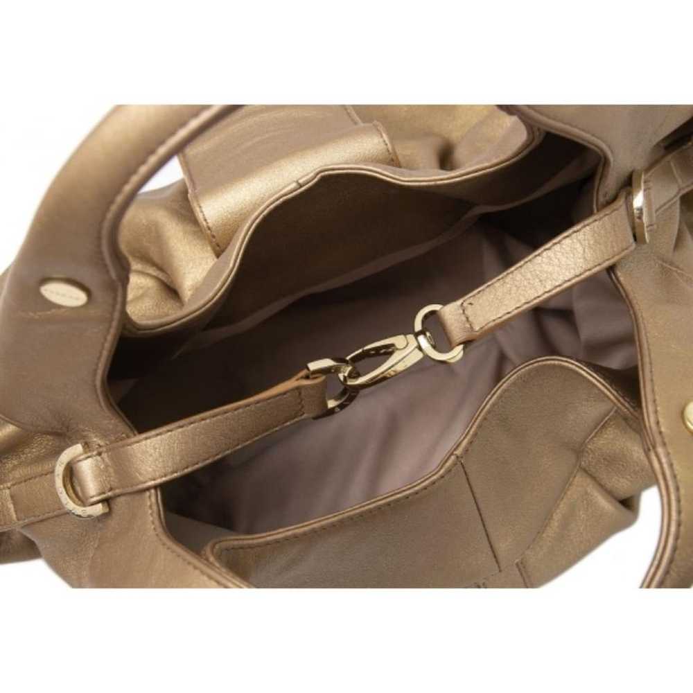 Bvlgari Chandra leather handbag - image 8