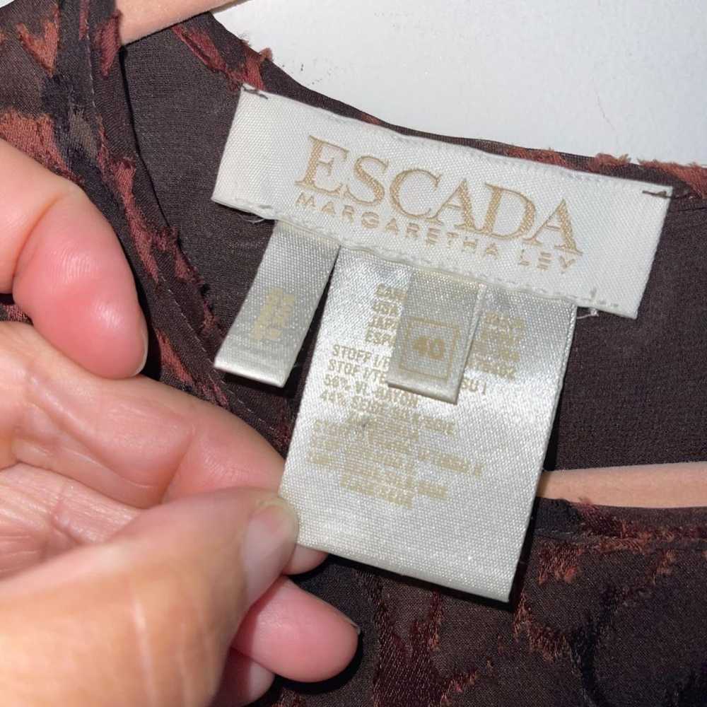 Escada Silk blouse - image 4