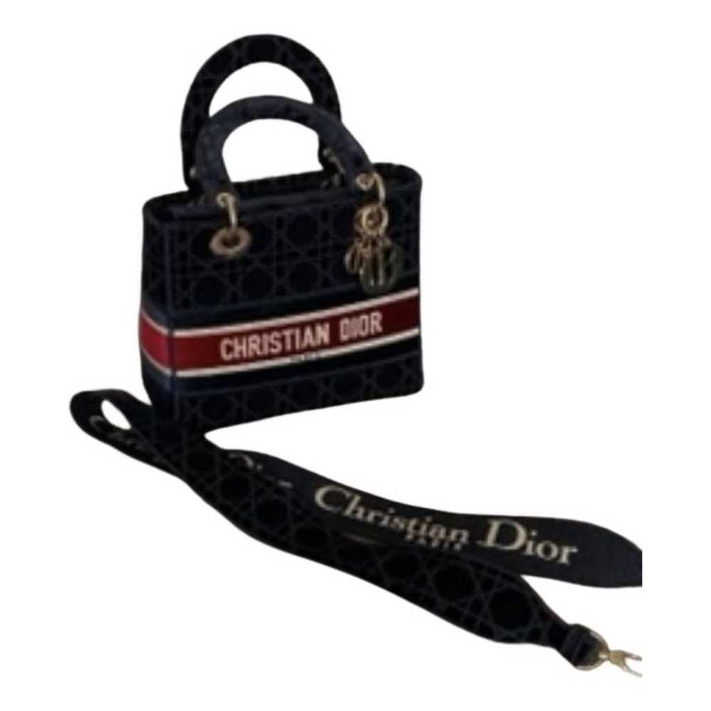 Dior My Lady Dior velvet handbag - image 1