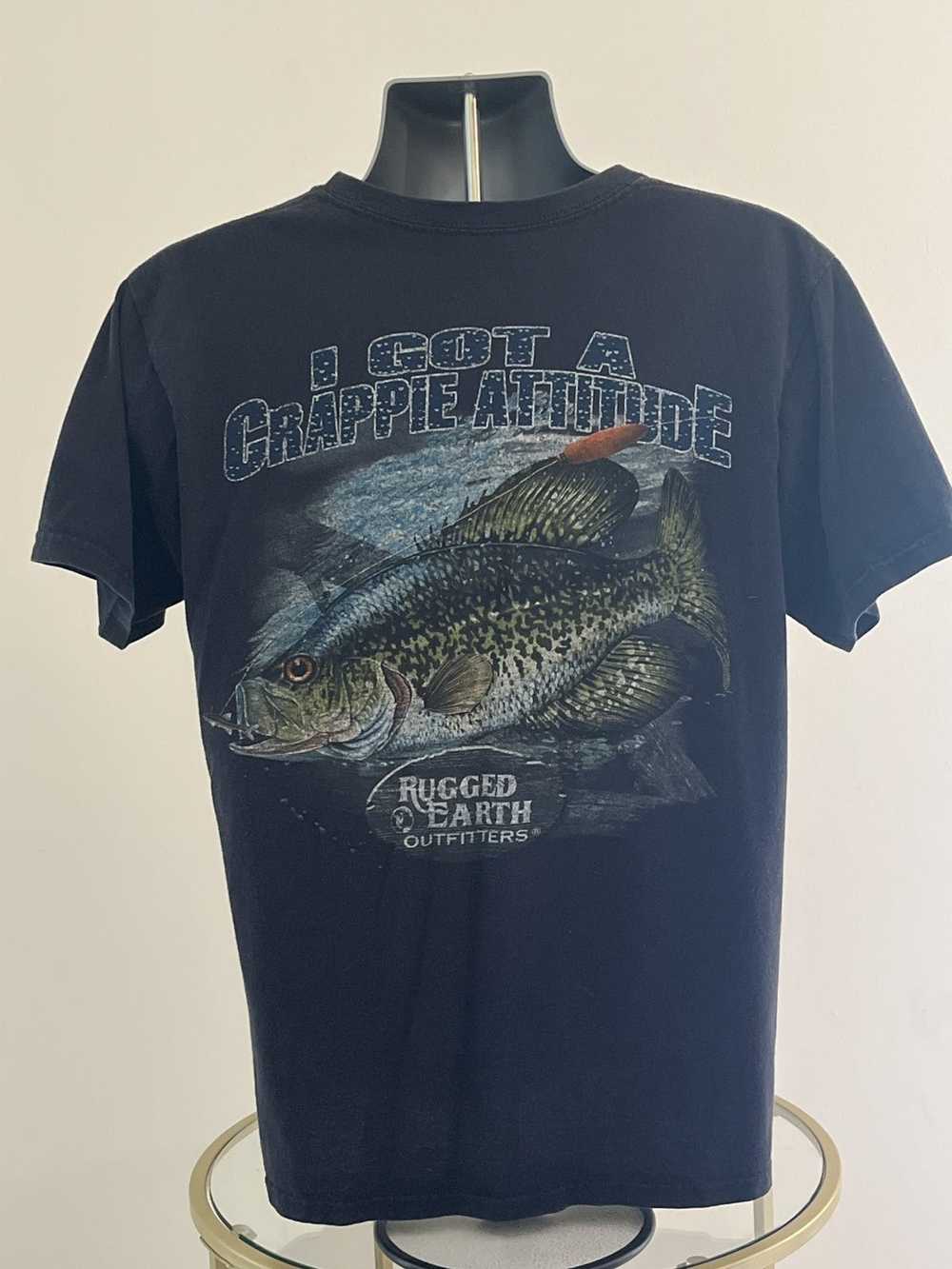 Streetwear × Vintage Rugged Earth Crappie Fishing… - image 1