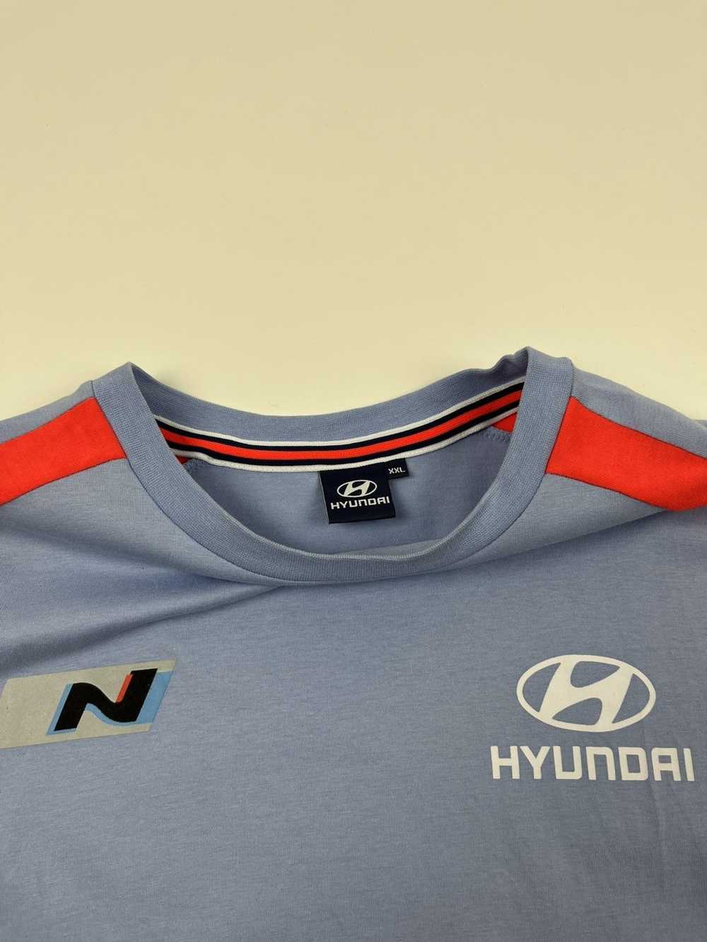 NASCAR × Racing × Tee Shirt Hyundai Shell World R… - image 3