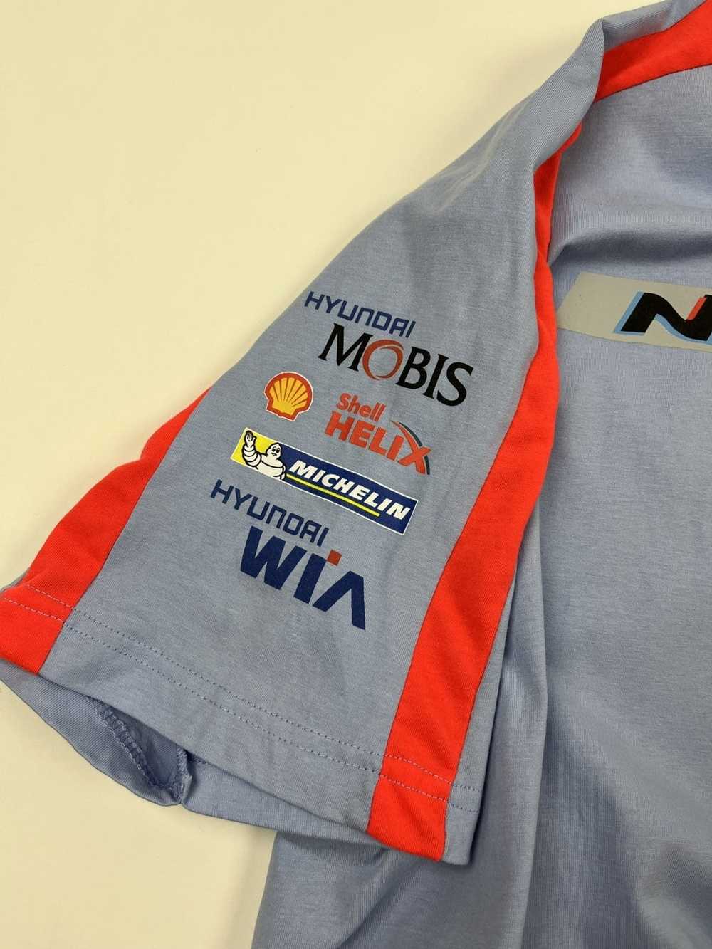 NASCAR × Racing × Tee Shirt Hyundai Shell World R… - image 4