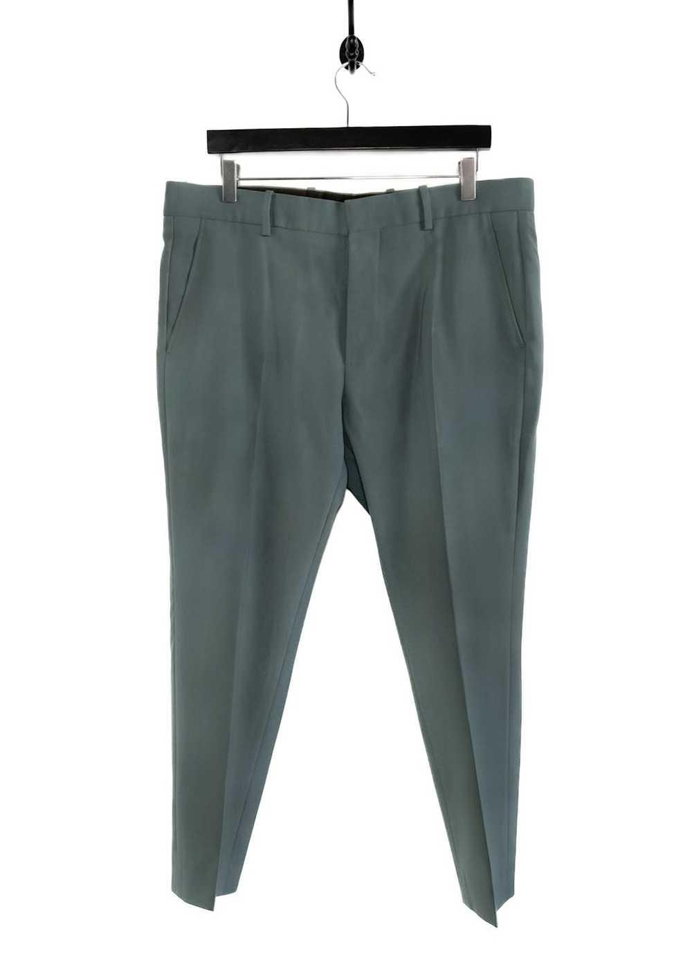 Marni Marni Grey Green Light Wool Trousers - image 2