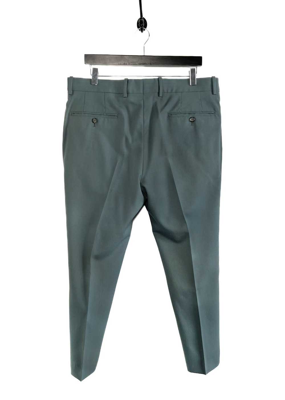 Marni Marni Grey Green Light Wool Trousers - image 3