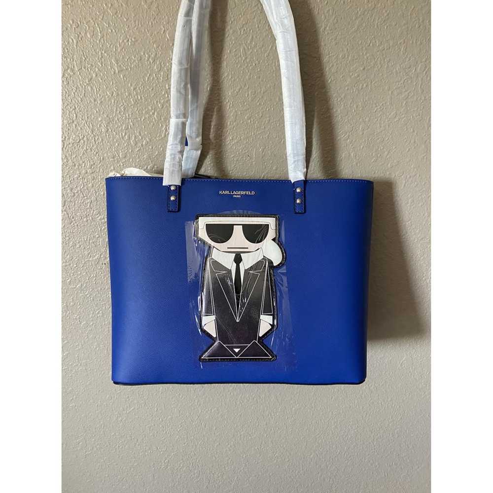 Karl Lagerfeld Leather tote - image 3