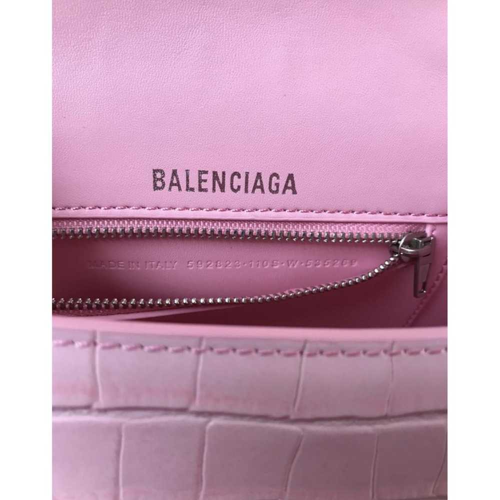 Balenciaga Hourglass leather handbag - image 2