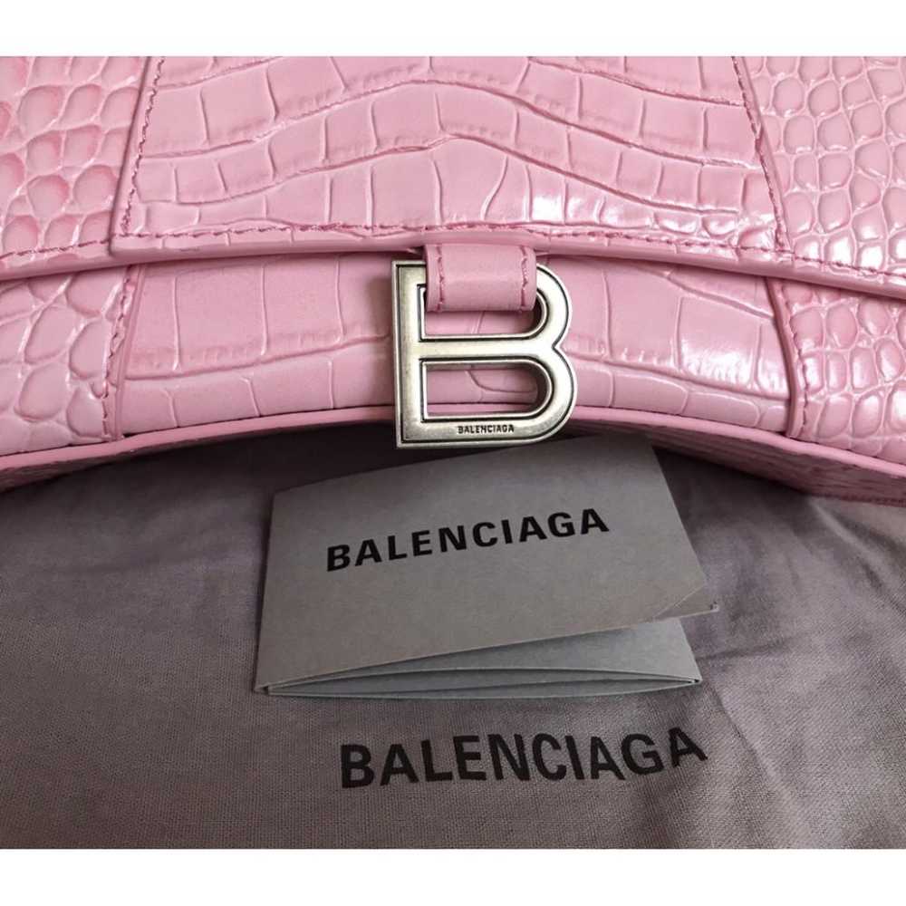 Balenciaga Hourglass leather handbag - image 4