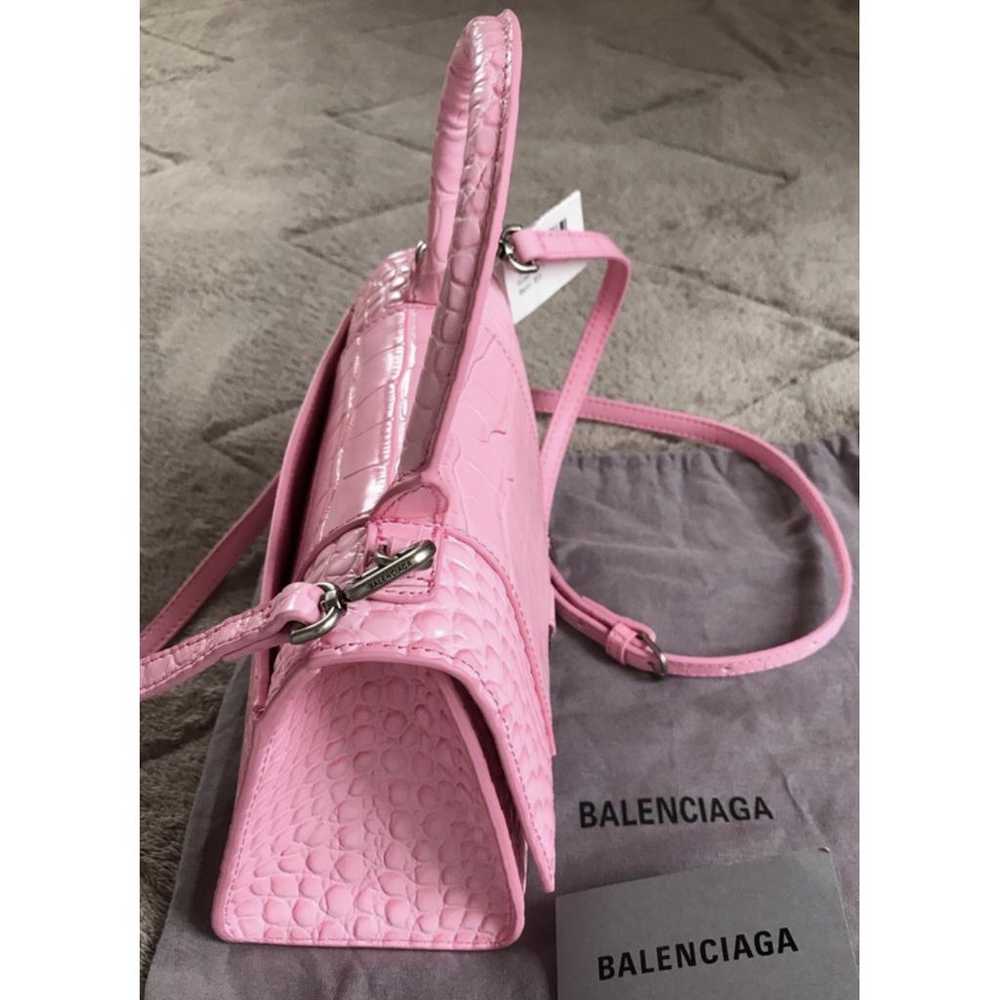 Balenciaga Hourglass leather handbag - image 7