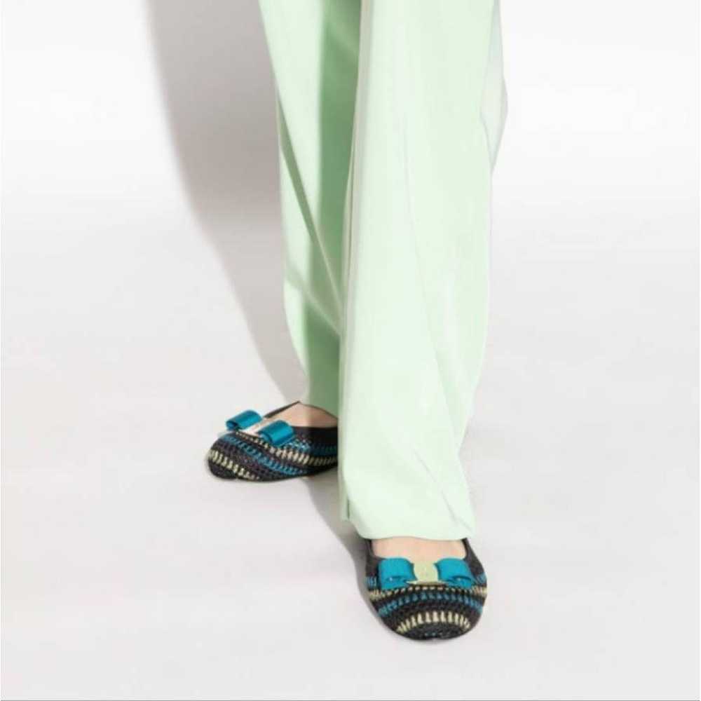 Salvatore Ferragamo Leather ballet flats - image 8