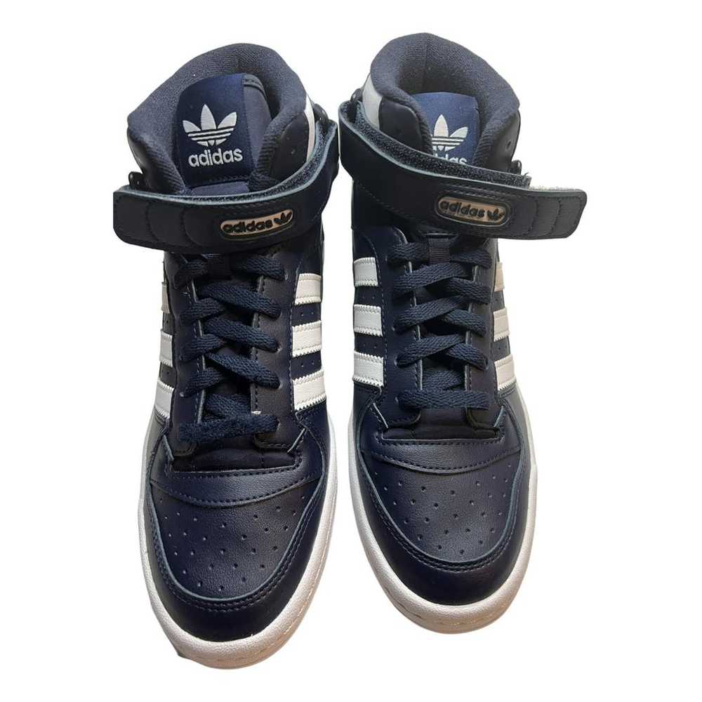 Adidas Leather high trainers - image 1