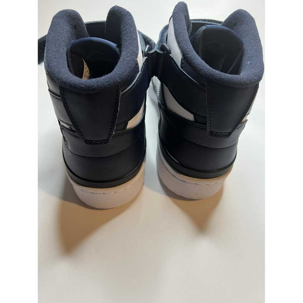 Adidas Leather high trainers - image 4
