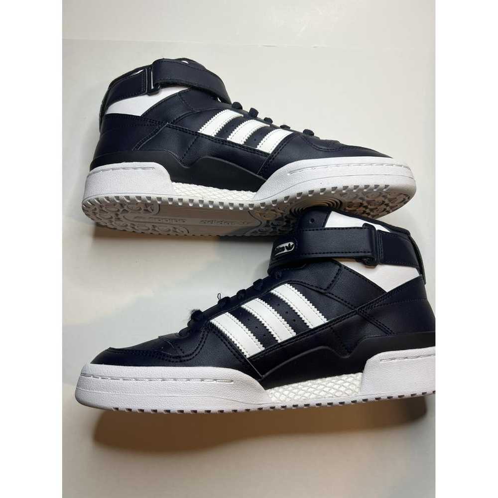 Adidas Leather high trainers - image 6