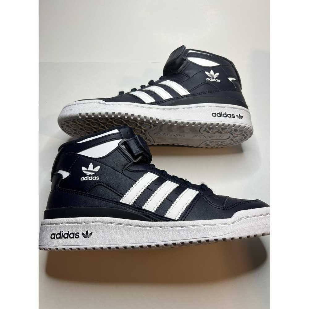 Adidas Leather high trainers - image 7