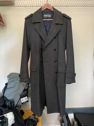 Other Heather grey wool double-breasted top coat