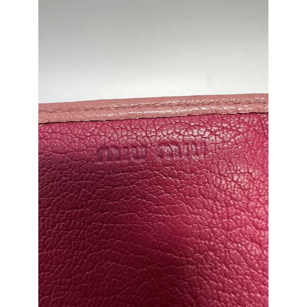 Miu Miu Leather wallet - image 2