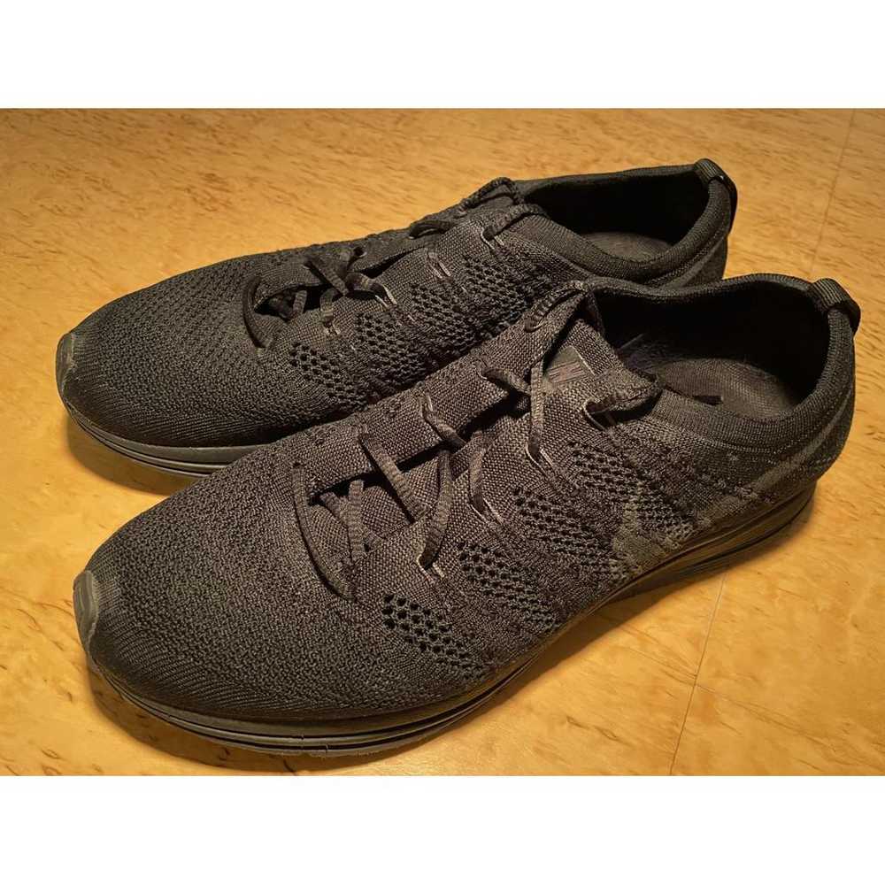 Nike Flyknit Racer cloth trainers - image 2