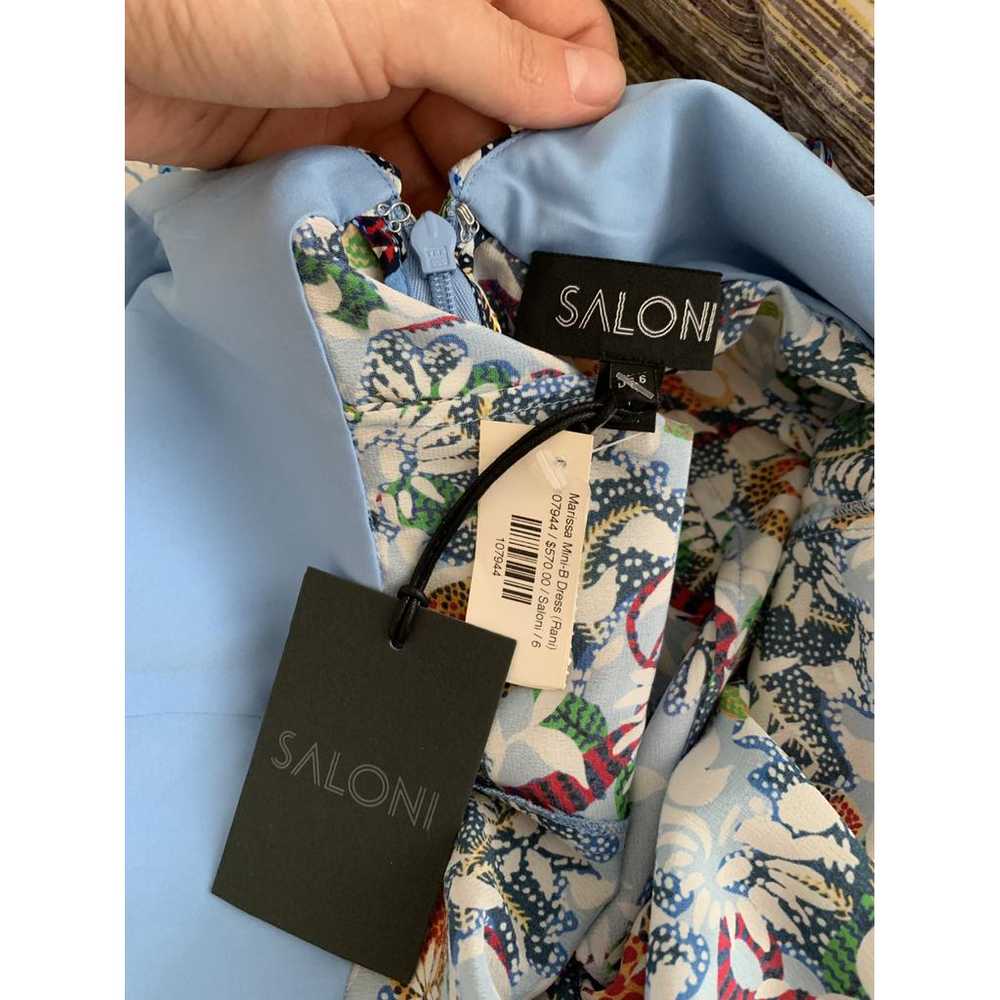 Saloni Silk mid-length dress - image 6
