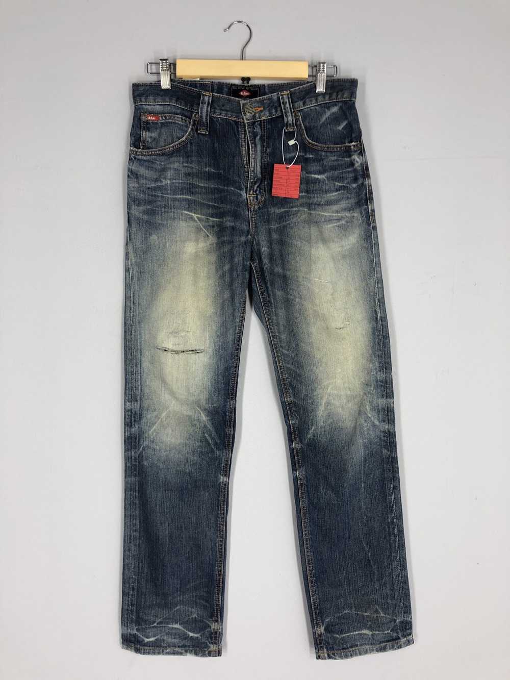 Lee × Vintage Distressed Lee Cooper Stone Washed … - image 1