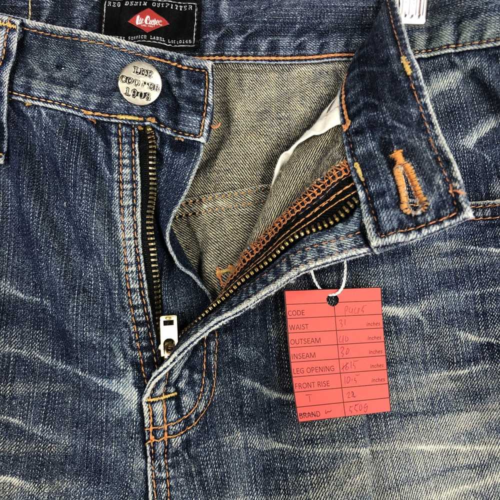 Lee × Vintage Distressed Lee Cooper Stone Washed … - image 7