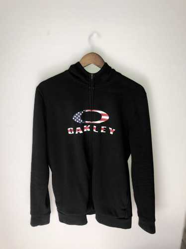 Oakley American Flag Oakley Black Zip up hoodie