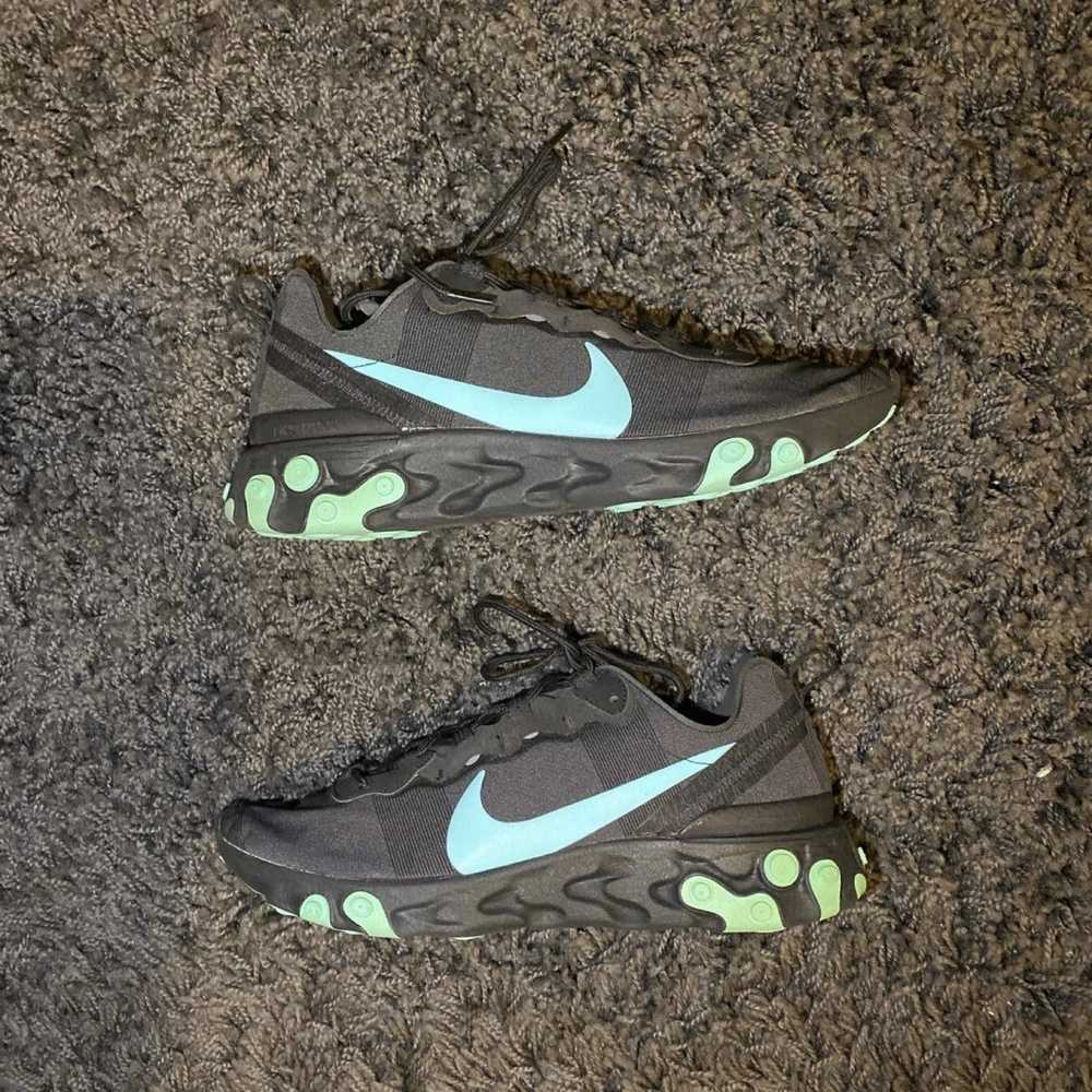 Nike Nike React Element 55 'Black Aurora Green/Ja… - image 2
