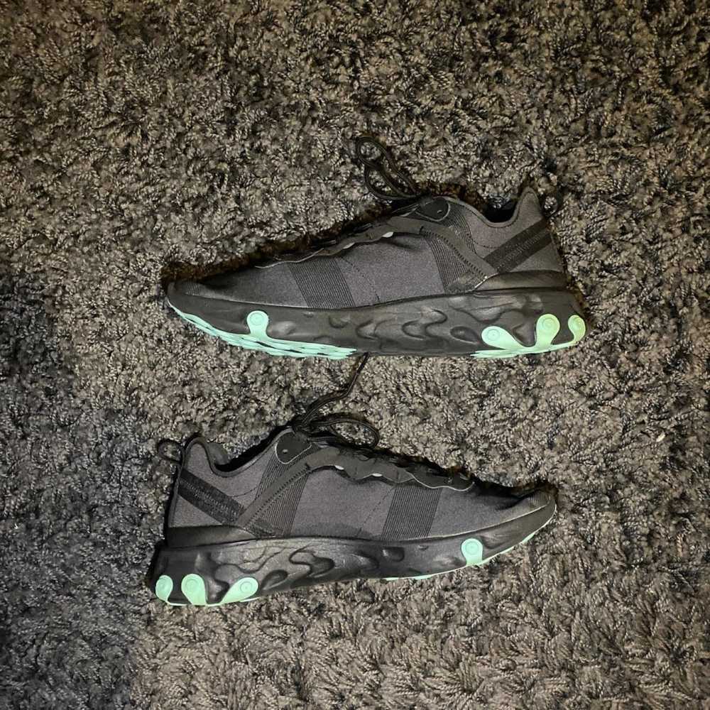 Nike Nike React Element 55 'Black Aurora Green/Ja… - image 3